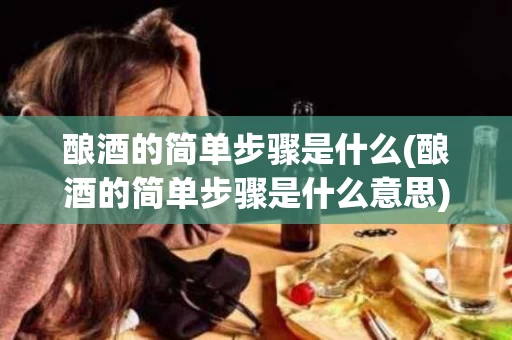 酿酒的简单步骤是什么(酿酒的简单步骤是什么意思)