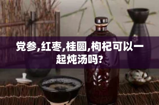 党参,红枣,桂圆,枸杞可以一起炖汤吗?