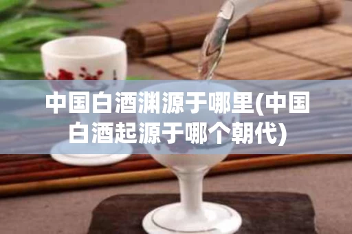 中国白酒渊源于哪里(中国白酒起源于哪个朝代)