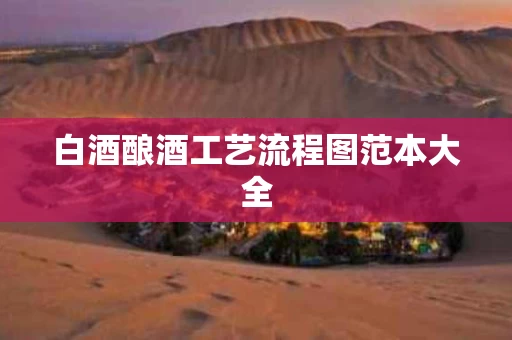 白酒酿酒工艺流程图范本大全