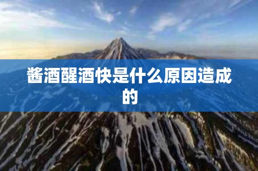 酱酒醒酒快是什么原因造成的