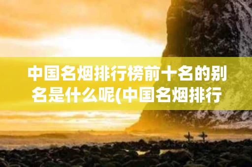 中国名烟排行榜前十名的别名是什么呢(中国名烟排行榜前十名的别名是什么呢图片)