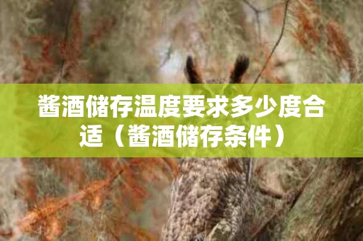 酱酒储存温度要求多少度合适（酱酒储存条件）