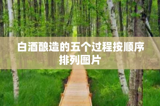 白酒酿造的五个过程按顺序排列图片