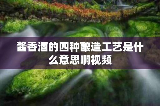 酱香酒的四种酿造工艺是什么意思啊视频