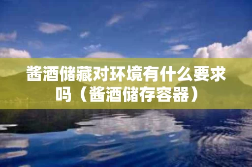 酱酒储藏对环境有什么要求吗（酱酒储存容器）