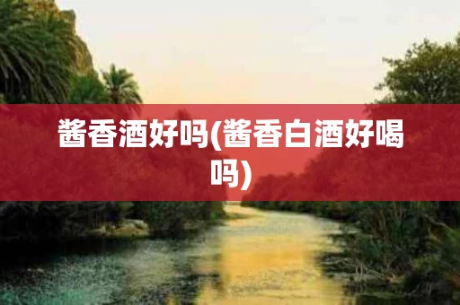 酱香酒好吗(酱香白酒好喝吗)