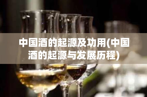 中国酒的起源及功用(中国酒的起源与发展历程)