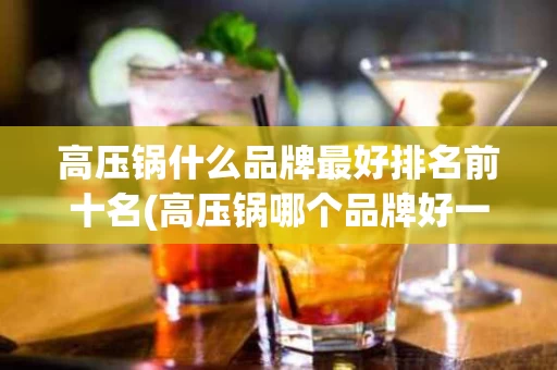 高压锅什么品牌最好排名前十名(高压锅哪个品牌好一点)