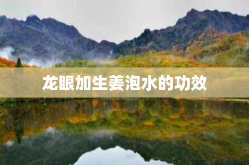 龙眼加生姜泡水的功效