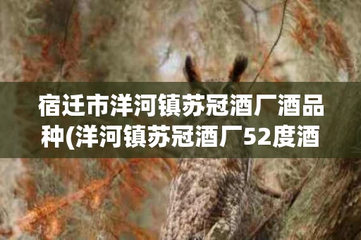 宿迁市洋河镇苏冠酒厂酒品种(洋河镇苏冠酒厂52度酒价格与图片)