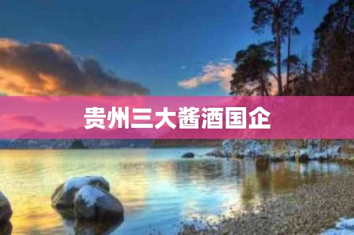 贵州三大酱酒国企