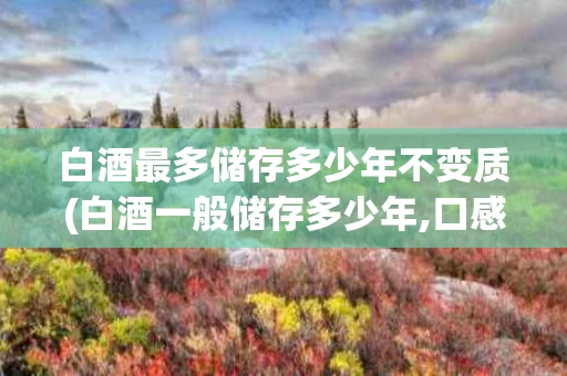 白酒最多储存多少年不变质(白酒一般储存多少年,口感最佳呢?)
