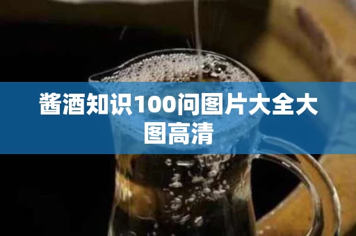 酱酒知识100问图片大全大图高清
