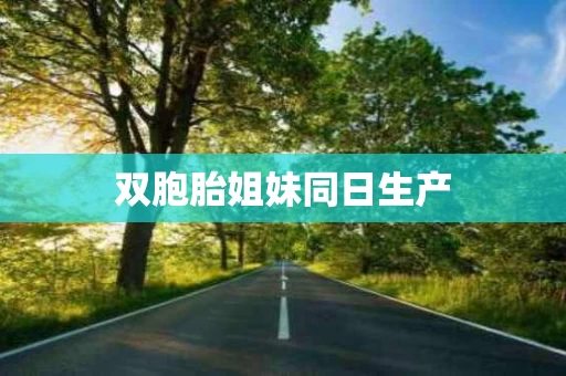 双胞胎姐妹同日生产