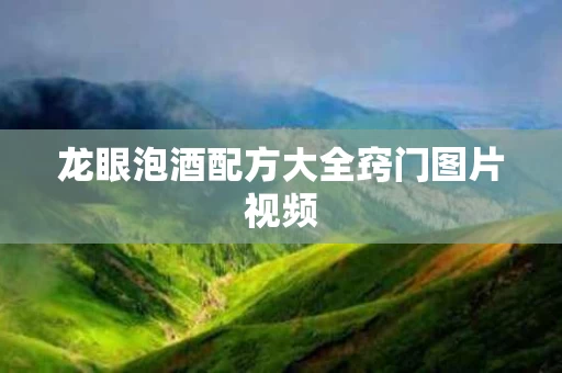 龙眼泡酒配方大全窍门图片视频