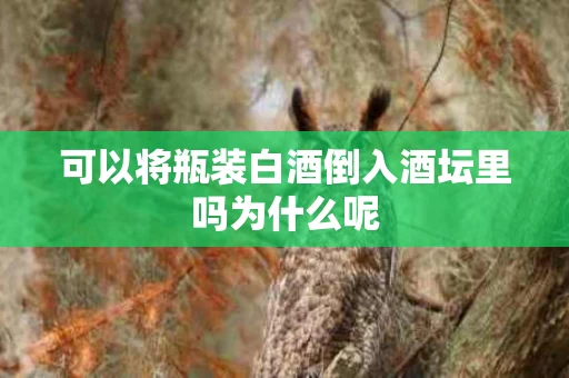 可以将瓶装白酒倒入酒坛里吗为什么呢