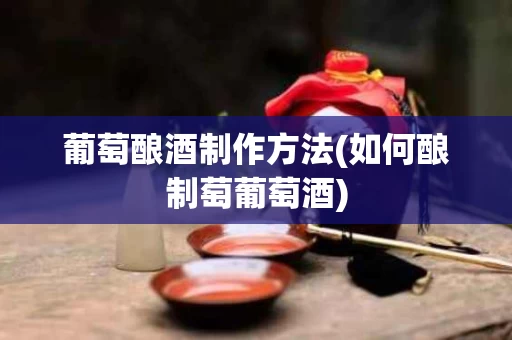 葡萄酿酒制作方法(如何酿制萄葡萄酒)