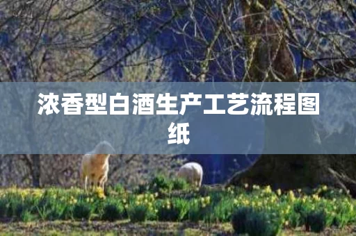 浓香型白酒生产工艺流程图纸
