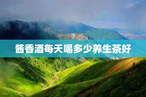 酱香酒每天喝多少养生茶好