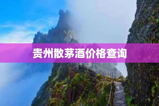 贵州散茅酒价格查询