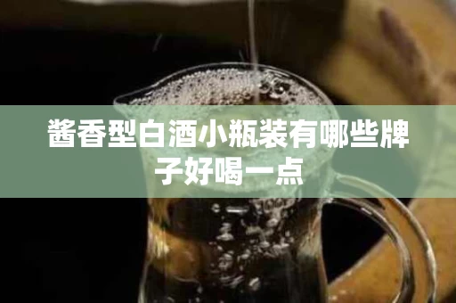 酱香型白酒小瓶装有哪些牌子好喝一点