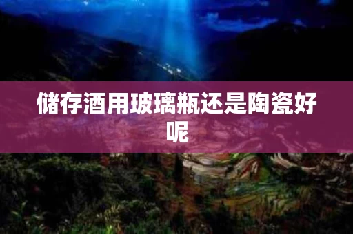 储存酒用玻璃瓶还是陶瓷好呢