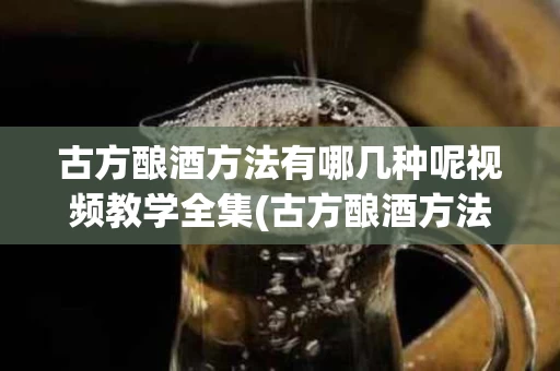 古方酿酒方法有哪几种呢视频教学全集(古方酿酒方法有哪几种呢视频教学全集大全)