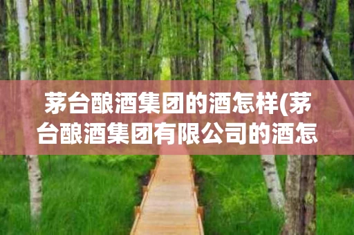 茅台酿酒集团的酒怎样(茅台酿酒集团有限公司的酒怎么样)