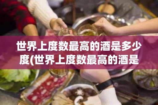 世界上度数最高的酒是多少度(世界上度数最高的酒是多少度?)