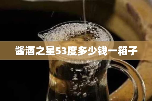 酱酒之星53度多少钱一箱子