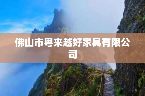 佛山市粤来越好家具有限公司