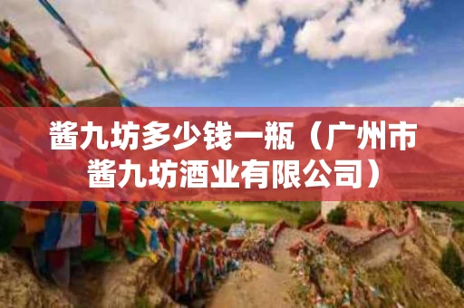 酱九坊多少钱一瓶（广州市酱九坊酒业有限公司）