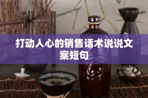打动人心的销售话术说说文案短句