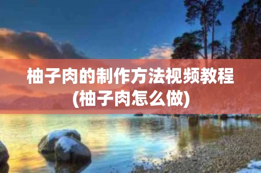 柚子肉的制作方法视频教程(柚子肉怎么做)