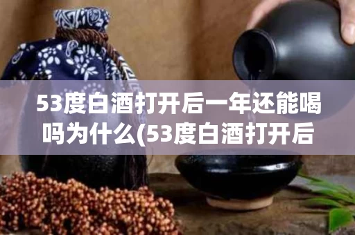 53度白酒打开后一年还能喝吗为什么(53度白酒打开后一年还能喝吗为什么呢)