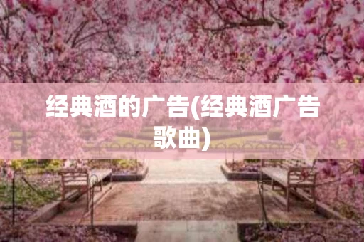 经典酒的广告(经典酒广告歌曲)