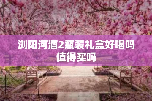 浏阳河酒2瓶装礼盒好喝吗值得买吗