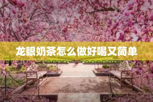 龙眼奶茶怎么做好喝又简单