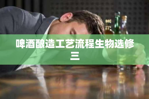啤酒酿造工艺流程生物选修三