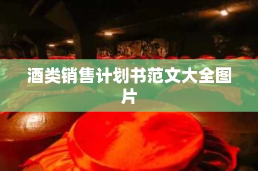 酒类销售计划书范文大全图片