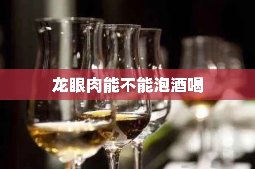 龙眼肉能不能泡酒喝