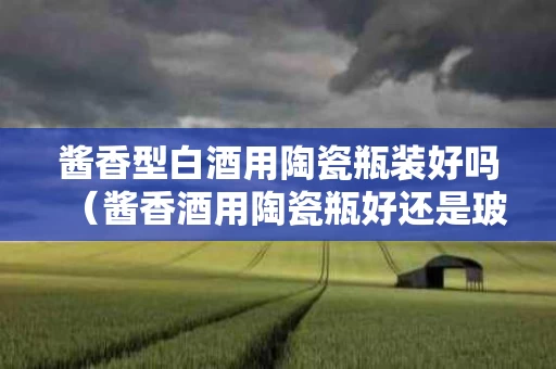 酱香型白酒用陶瓷瓶装好吗（酱香酒用陶瓷瓶好还是玻璃瓶好）
