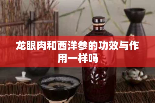 龙眼肉和西洋参的功效与作用一样吗