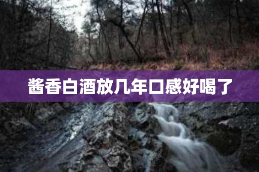 酱香白酒放几年口感好喝了