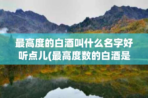 最高度的白酒叫什么名字好听点儿(最高度数的白酒是什么)
