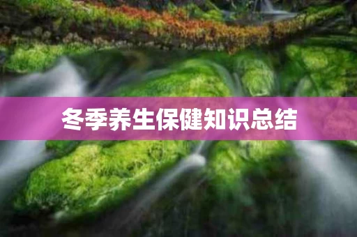 冬季养生保健知识总结
