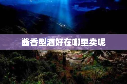 酱香型酒好在哪里卖呢