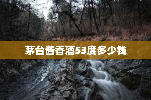茅台酱香酒53度多少钱