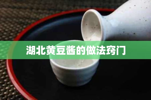 湖北黄豆酱的做法窍门